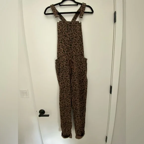 South Moon Under leopard print jumpsuit - Picture 3 of 5